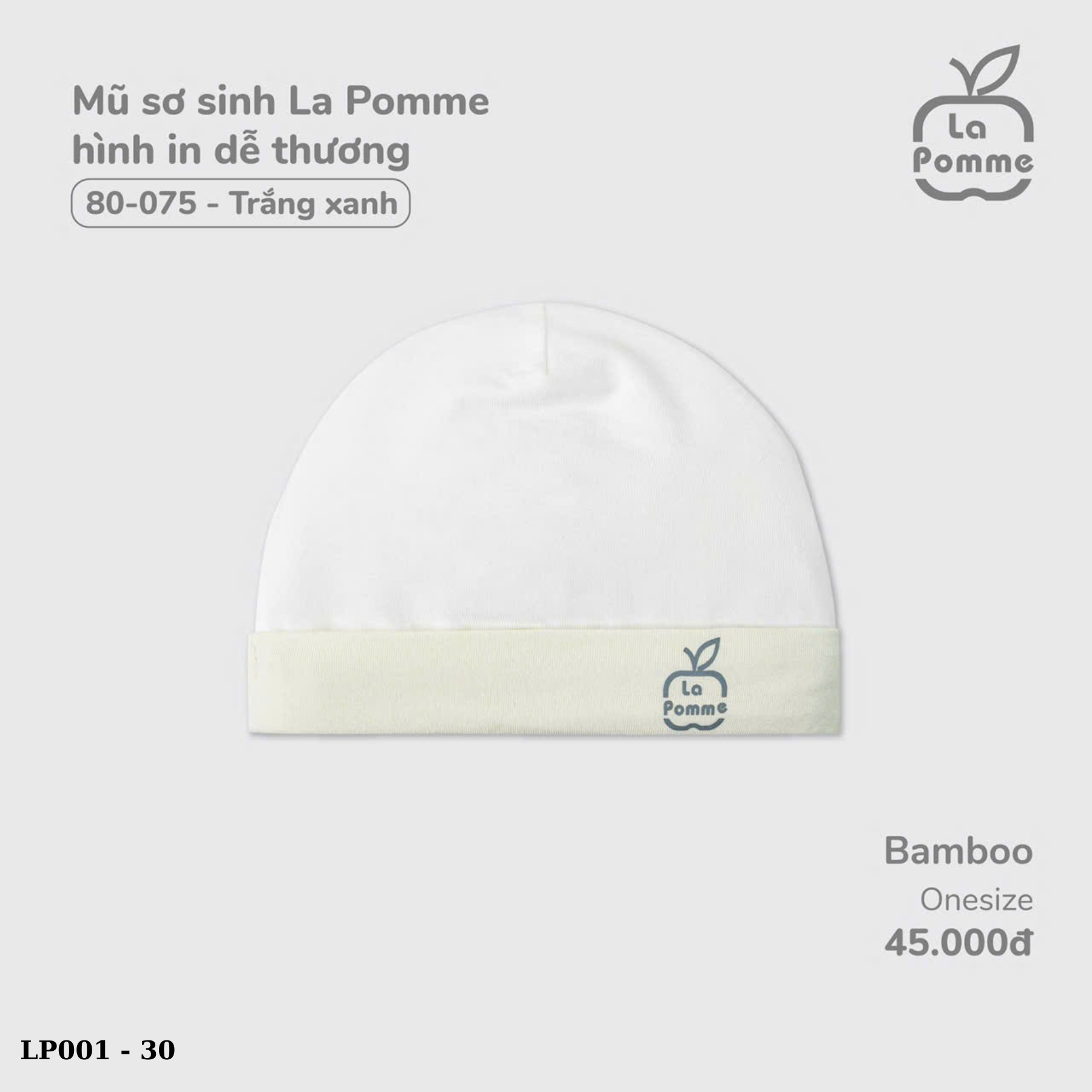 Nón sơ sinh La Pomme (new)_thumbnail_9