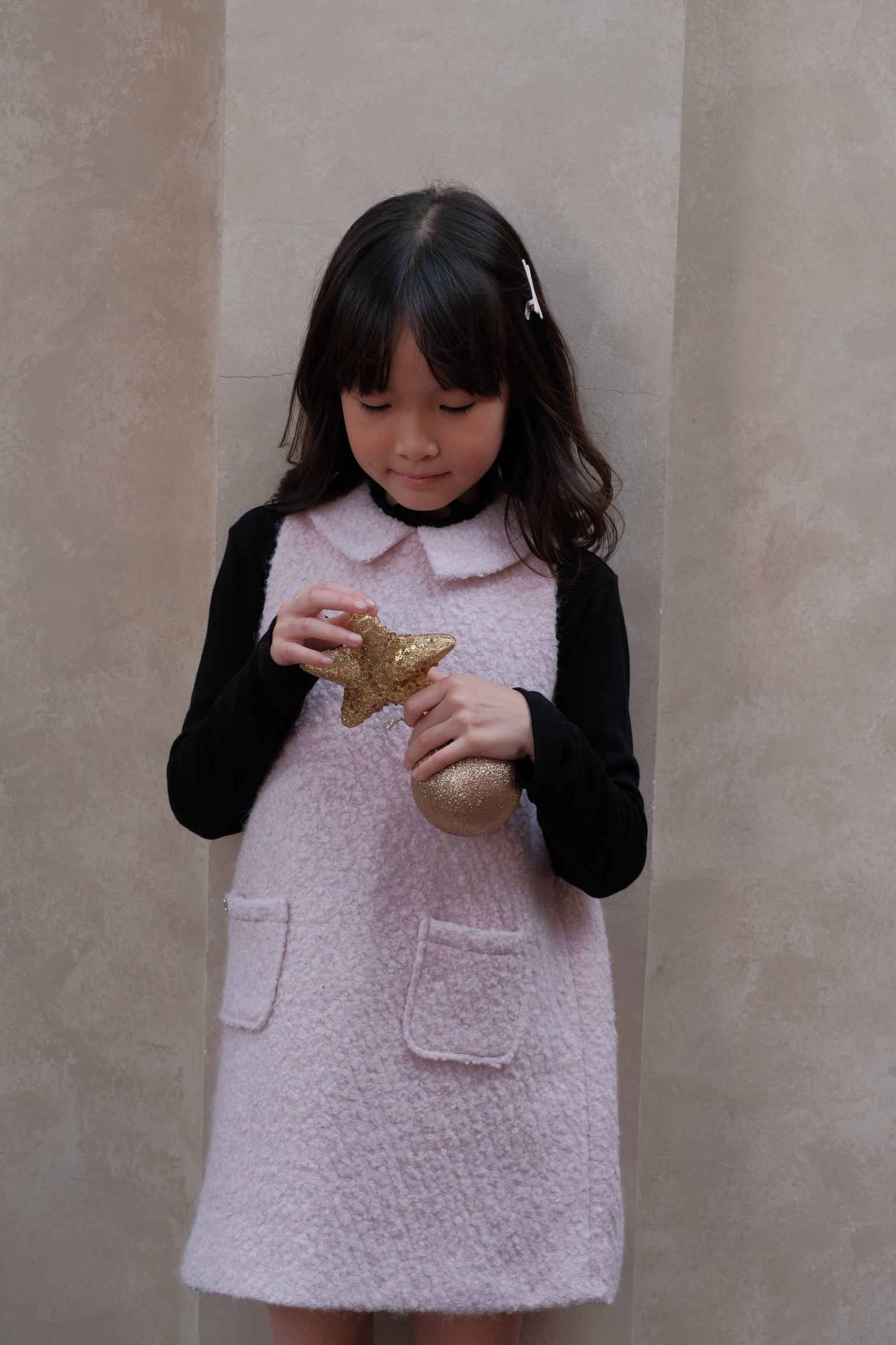 Snowy Woollen Dress (Váy Len Lông Cừu)