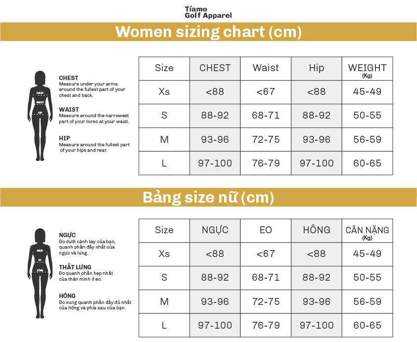 Women Size Chart
