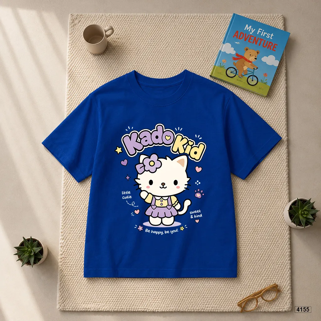 Áo thun bé gái hoạt hình mèo con Kado 4155_thumbnail_6