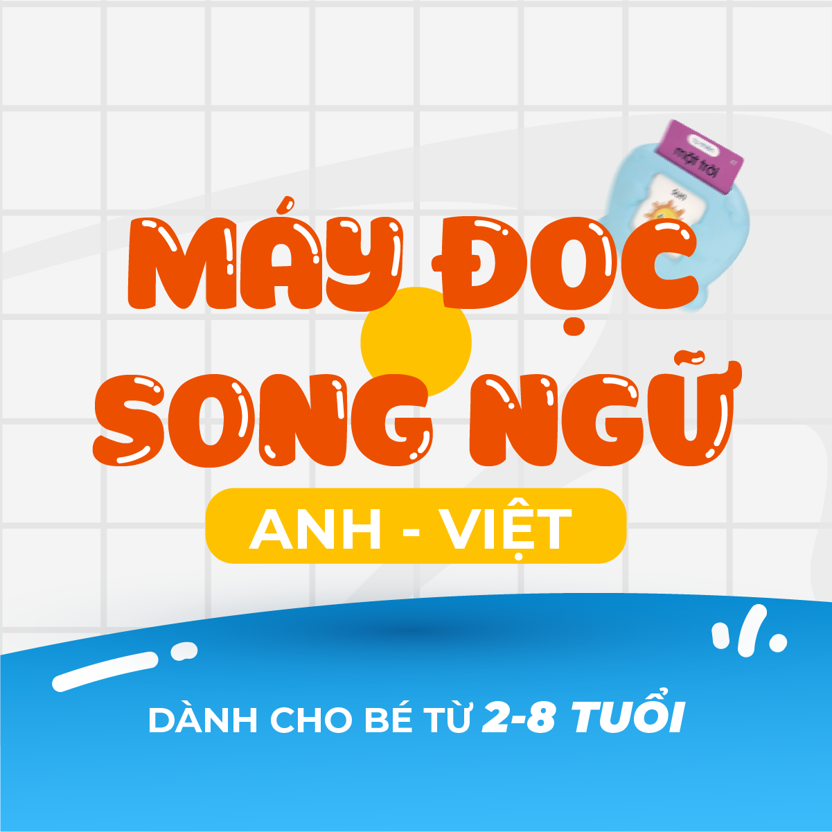 Máy Phát Âm Song Ngữ Anh-Việt 510 Từ Vựng