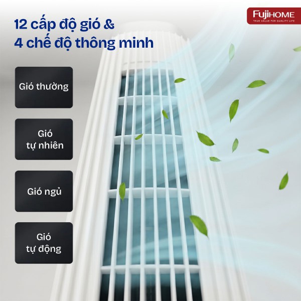 Quạt tháp lọc khí TF-21L-DC (Đen + Gold)_thumbnail_2