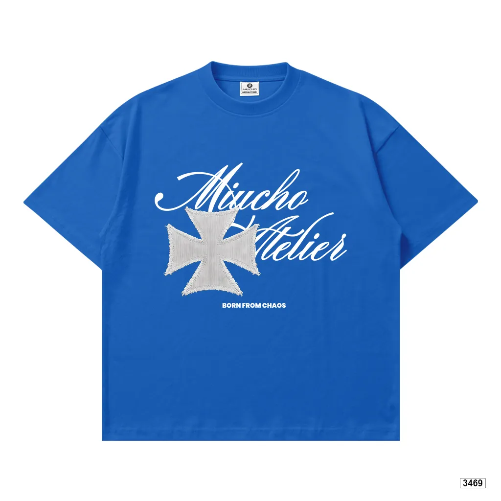 Áo thun boxy nam nữ dày dặn đứng form thiết kế cổ điển Miucho 3469_thumbnail_16