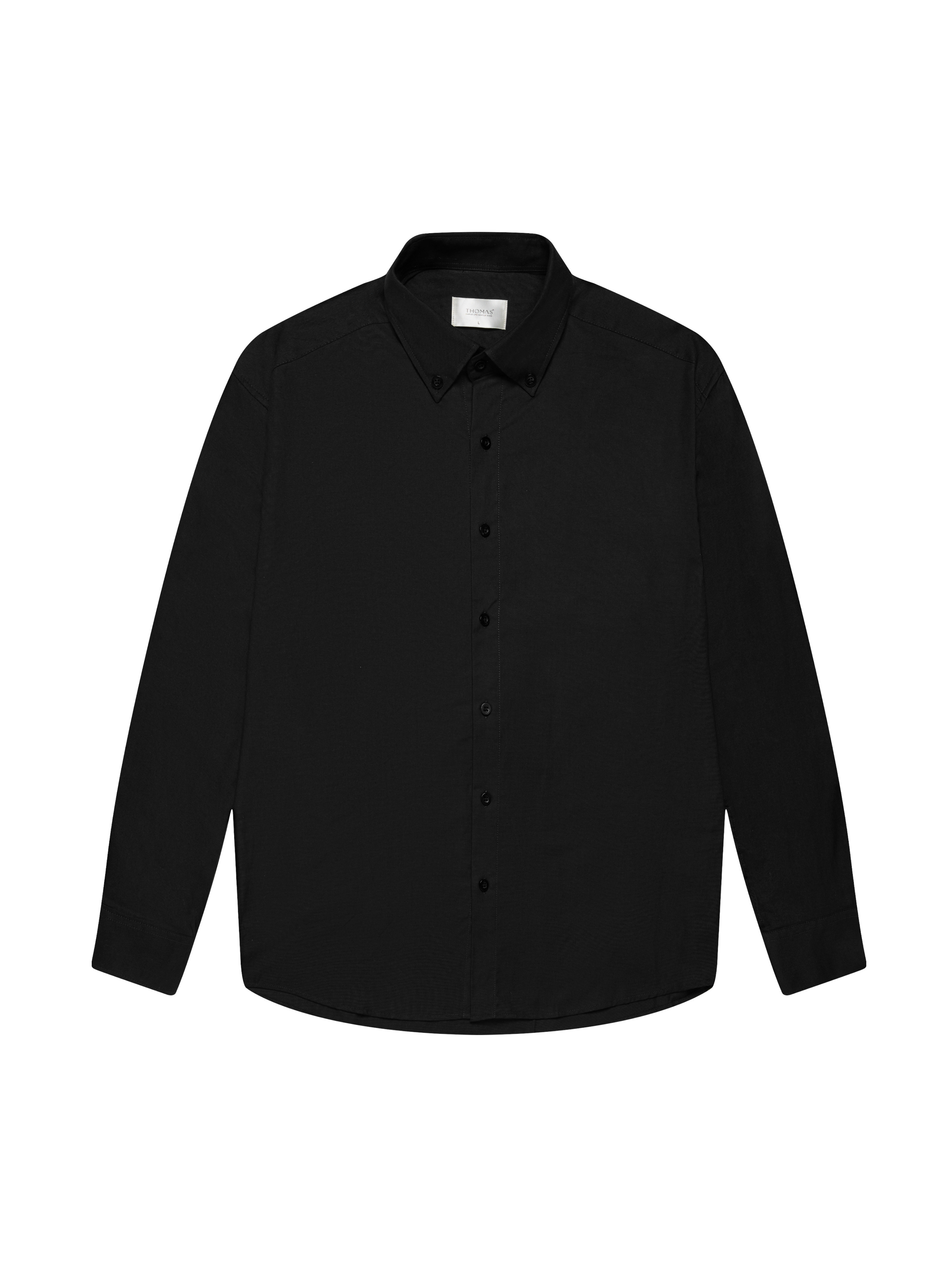 Áo Sơ Mi Dài Tay Enzo Vải Oxford Cổ Button Down Form Relaxed_thumbnail_4