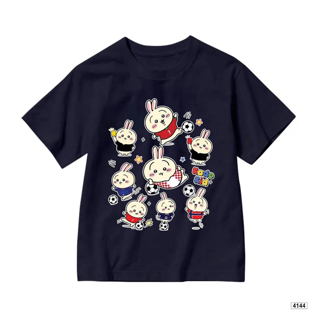 Áo thun form ôm dáng ngắn AED4144 Kado tay ngắn vải cotton thoáng mát cổ tròn in mix_thumbnail_12