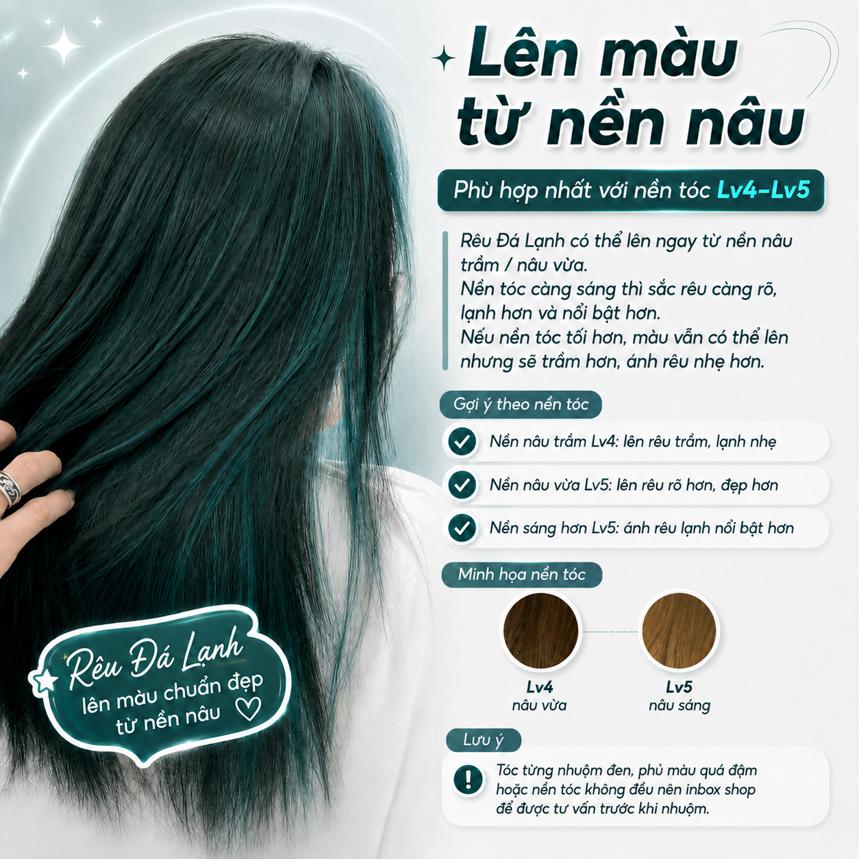 Thuốc Nhuộm Tóc RÊU ĐÁ LẠNH Tự Nhuộm Tại Nhà Không Tẩy, Hợp Đi Học Đi Chơi Siêu Tôn Da_thumbnail_3