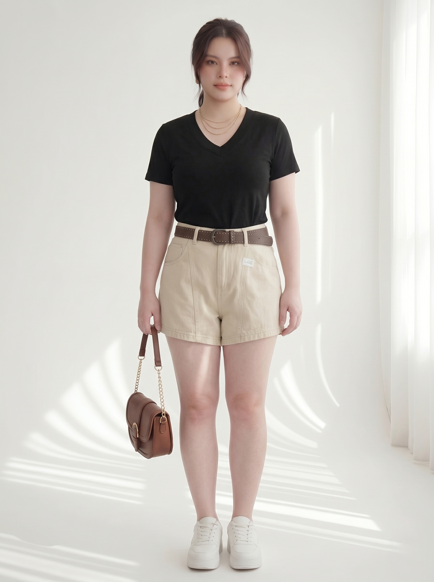 BIGSIZE NỮ - Quần short jean viền T-QSJ1315_thumbnail_1