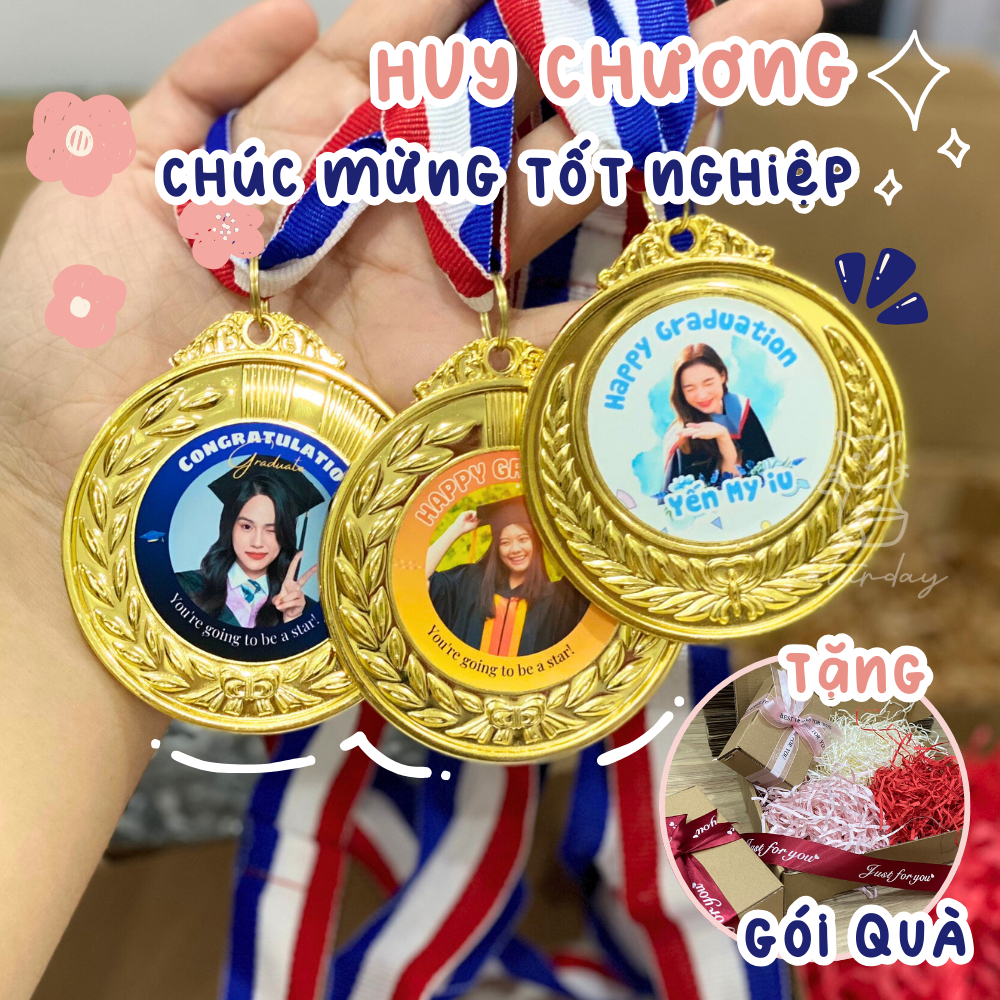 HUY CHƯƠNG chúc mừng Tốt nghiệp - Gói quà sẵn