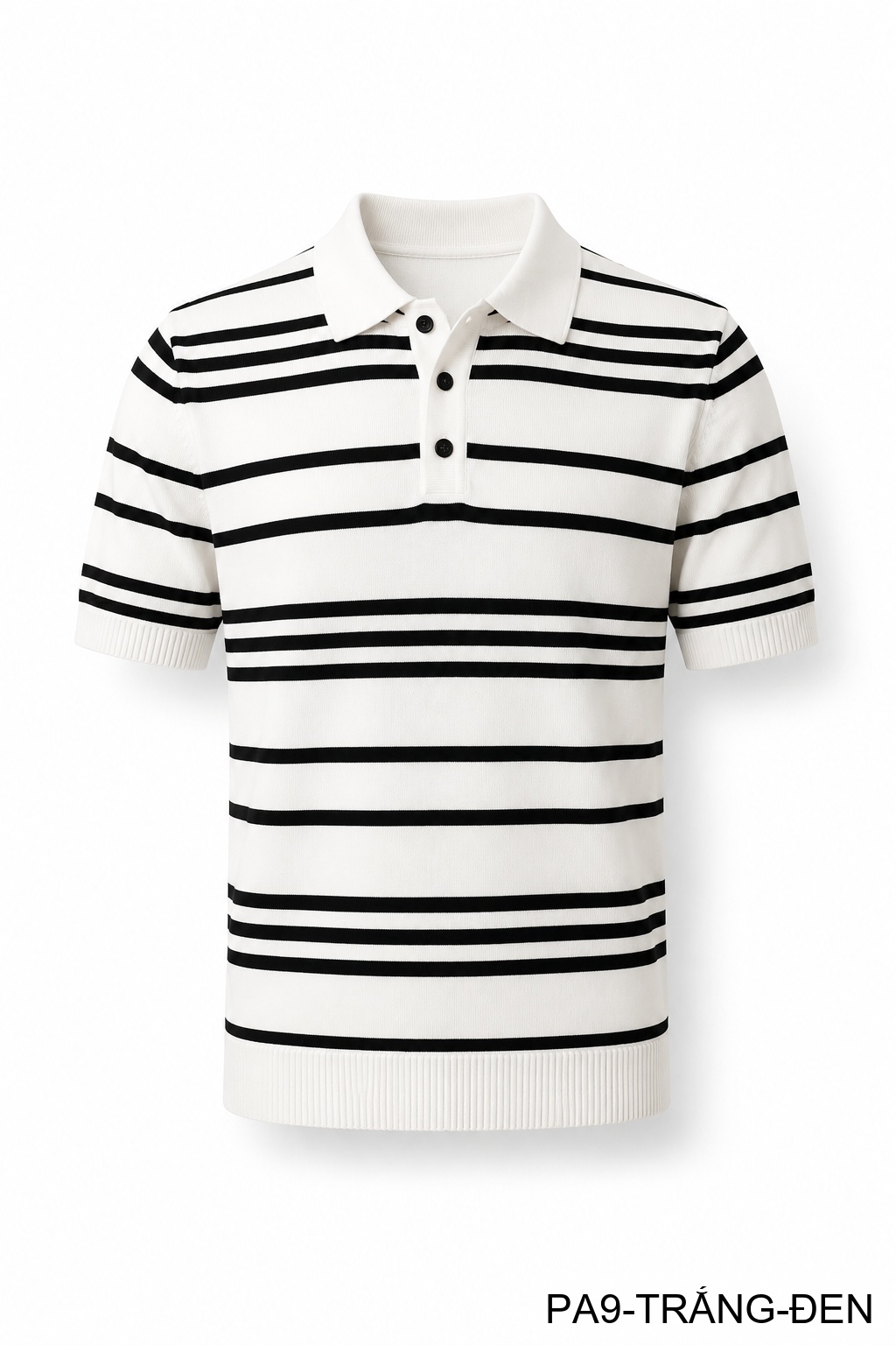 PA9 - Áo Polo Nam Kẻ Sọc Mùa Hè, Chất Liệu Mỏng Thoáng Khí, Form Ôm Sát, Phong Cách Công Sở Casual_thumbnail_2