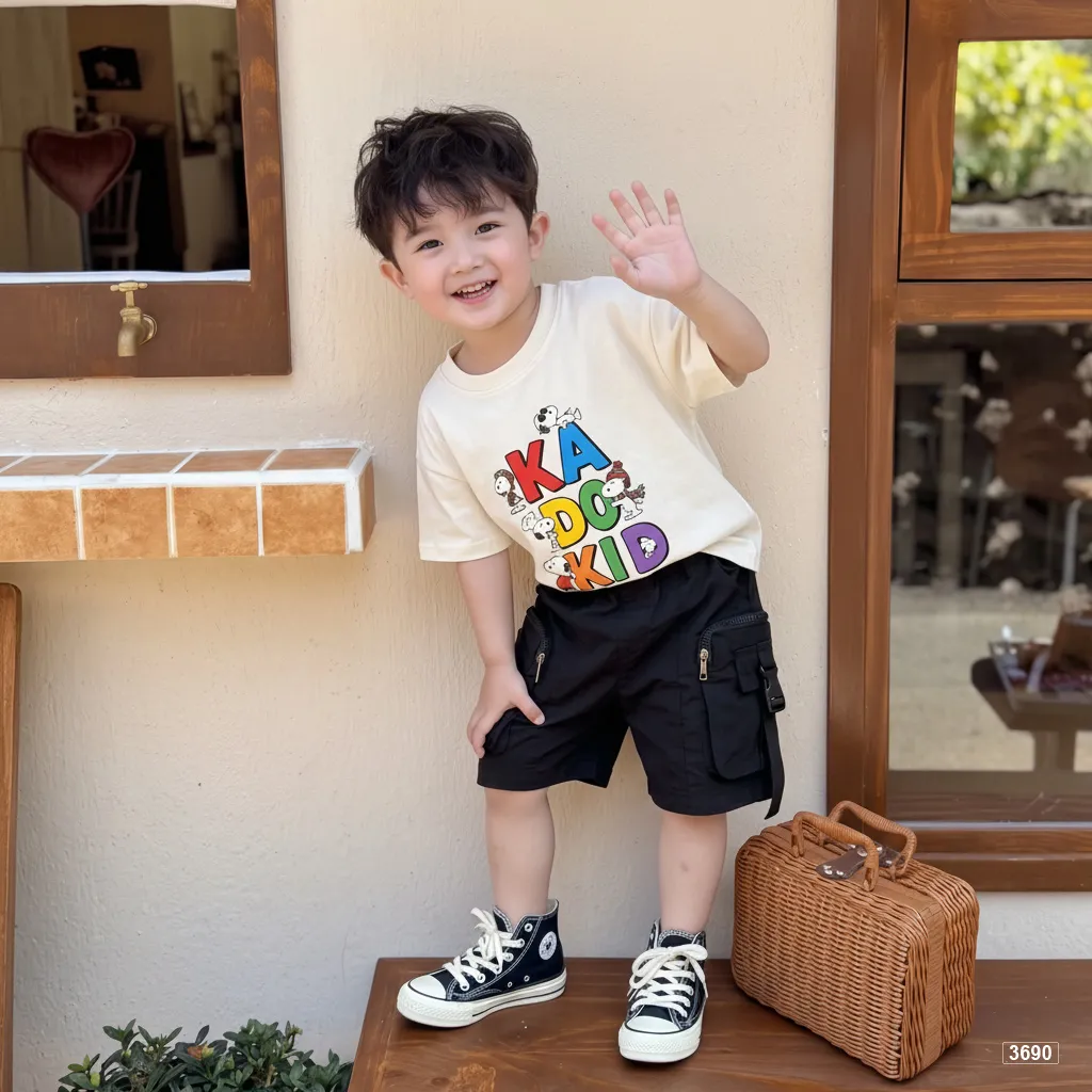 Áo thun bé trai bé gái BST Snoopii Kado 3690_thumbnail_5