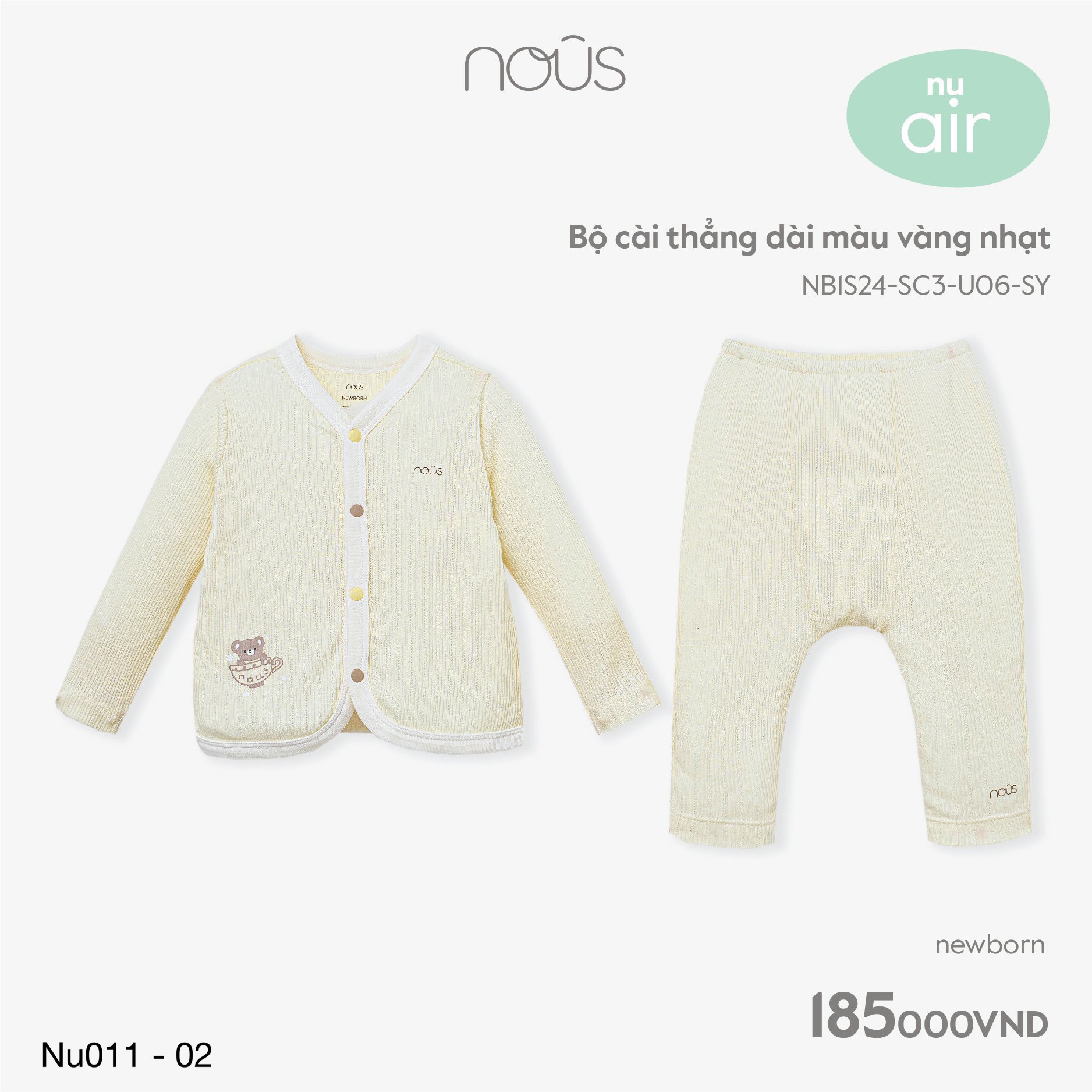 Bộ cài giữa NB NOUS