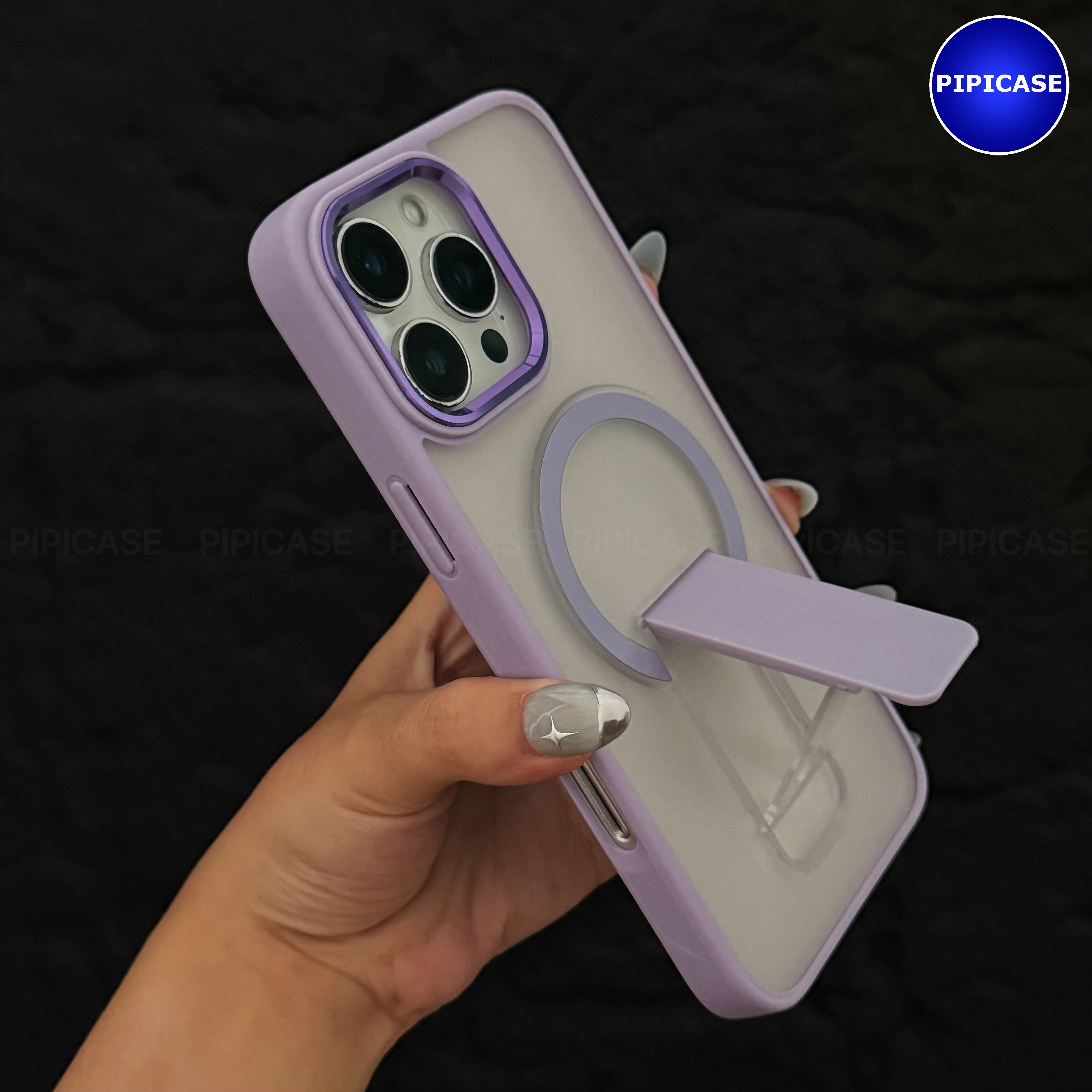 Ốp Lưng iPhone 16 Pro Max - Quin - Tím Nhạt_thumbnail_4