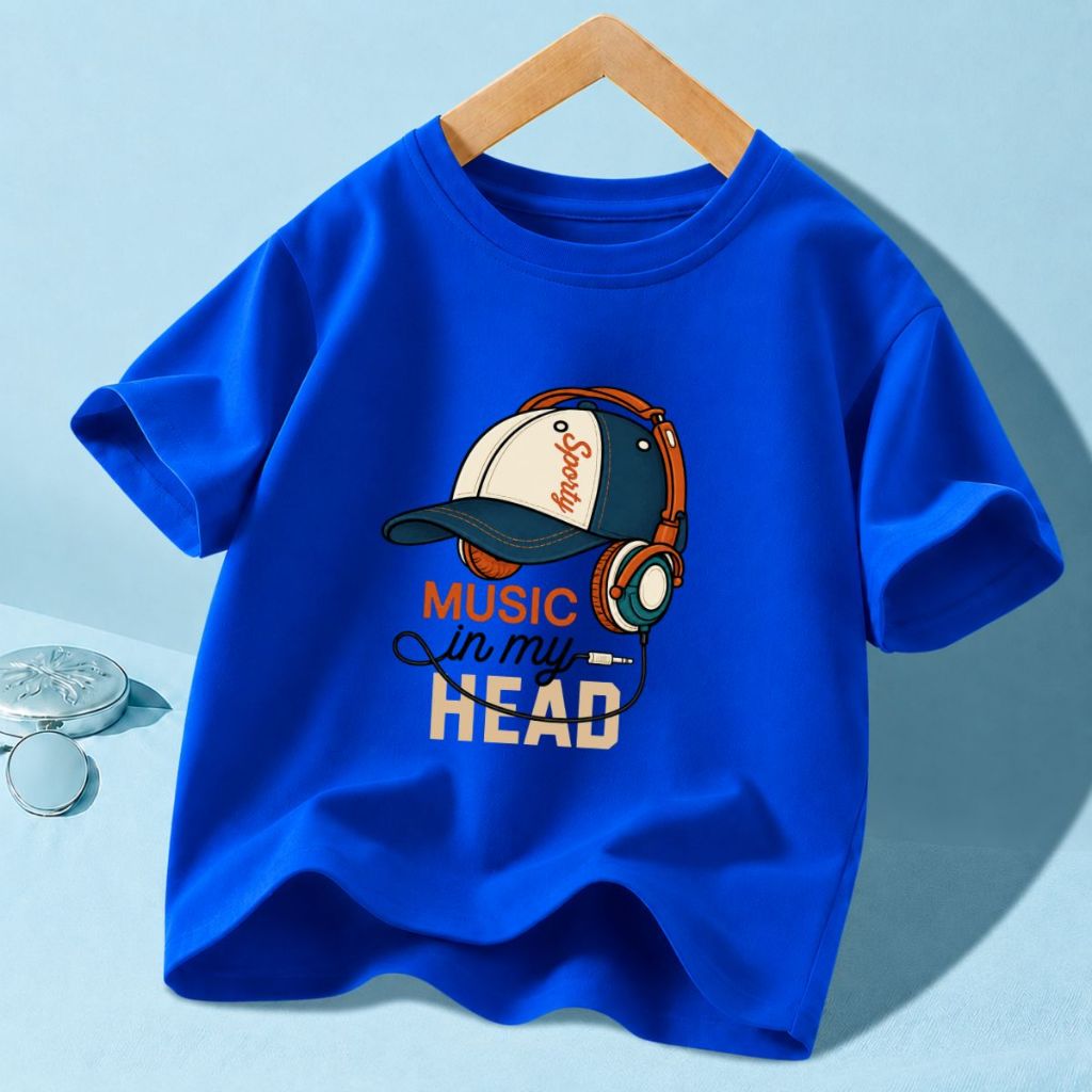 Áo phông bé trai in hình chiếc mũ và ván trượt NYC Skater  - Mã AT037_thumbnail_0