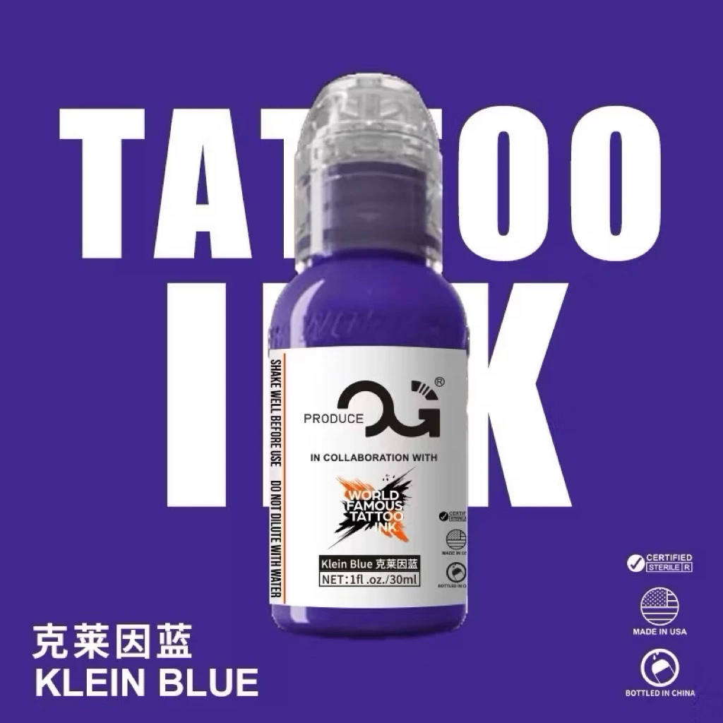 OG x World Famous Ink - Klein Blue