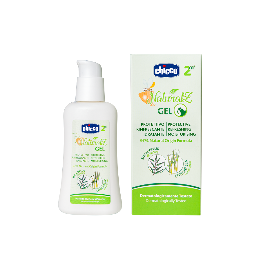 Gel xịt bảo vệ da chiết xuất tinh dầu tự nhiên Chicco 60ml