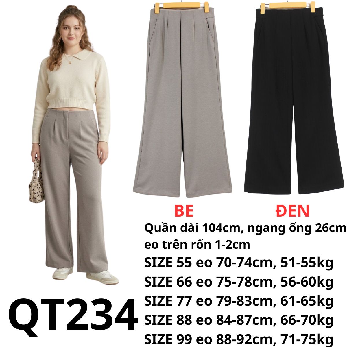 QT234 -QUẦN TÂY HÀN
