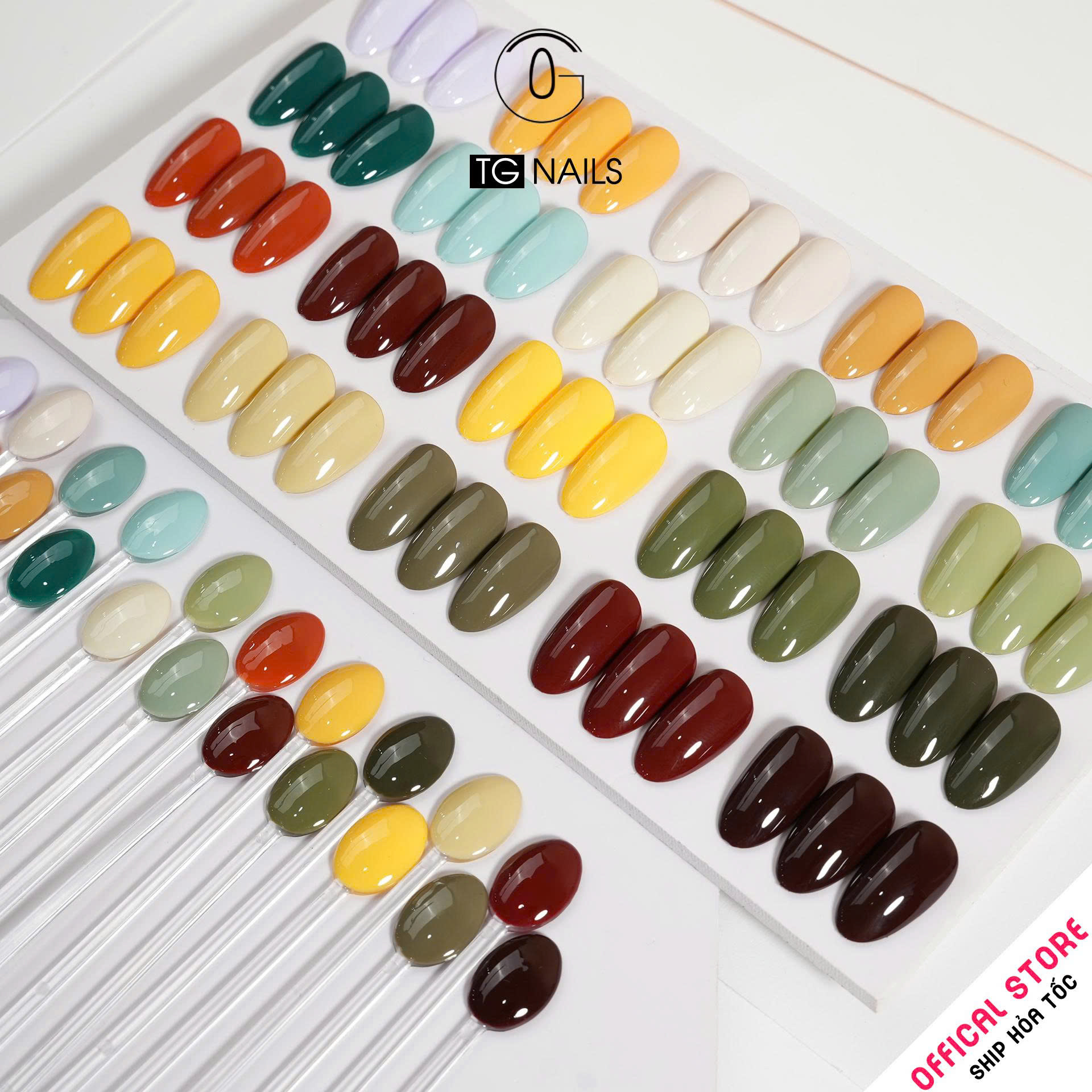  Combo 20 màu Xanh TG Nails kèm bảng màu_thumbnail_2