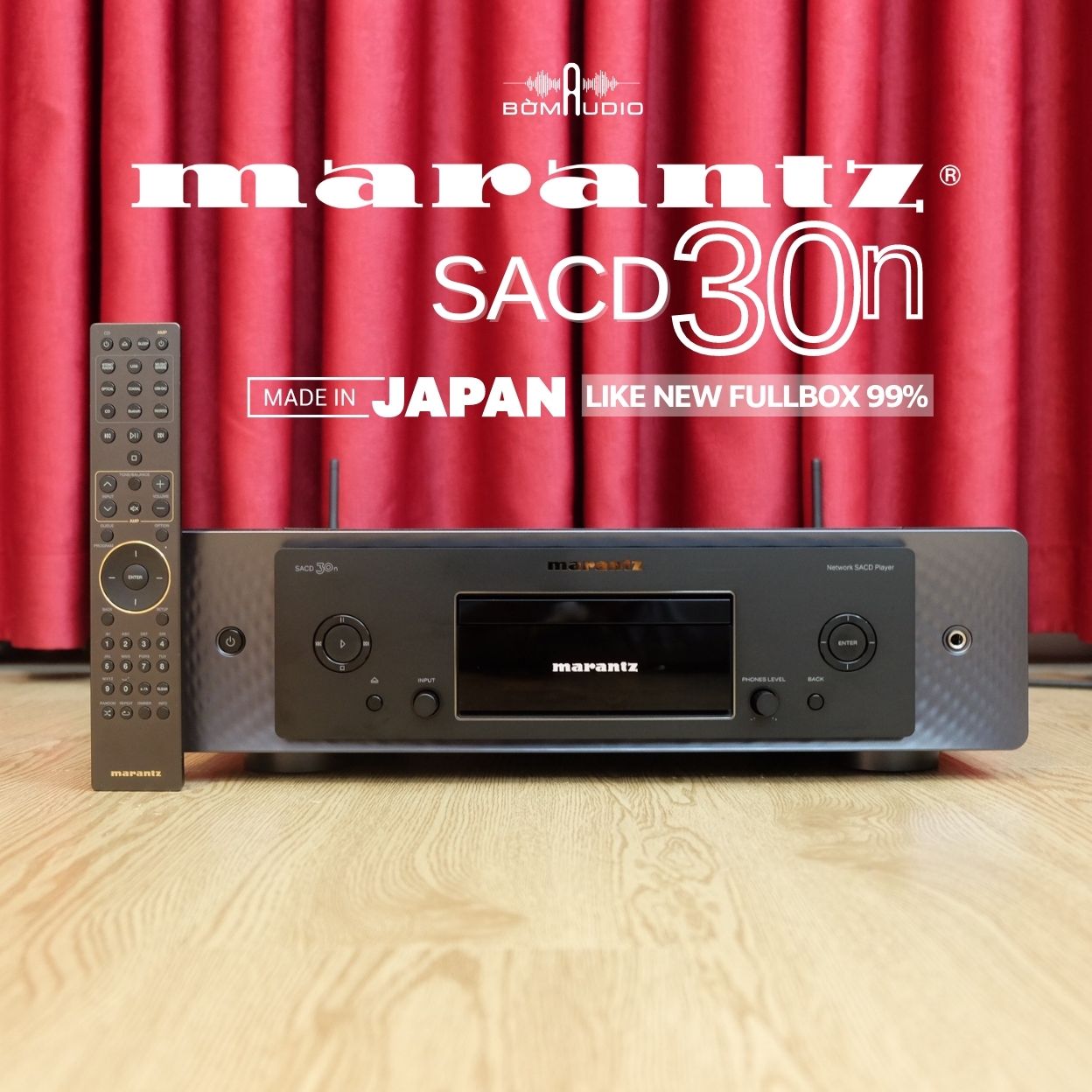 [LIKENEW-FULLBOX 99%] Đầu SACD/CD MARANTZ SACD 30N_thumbnail_0