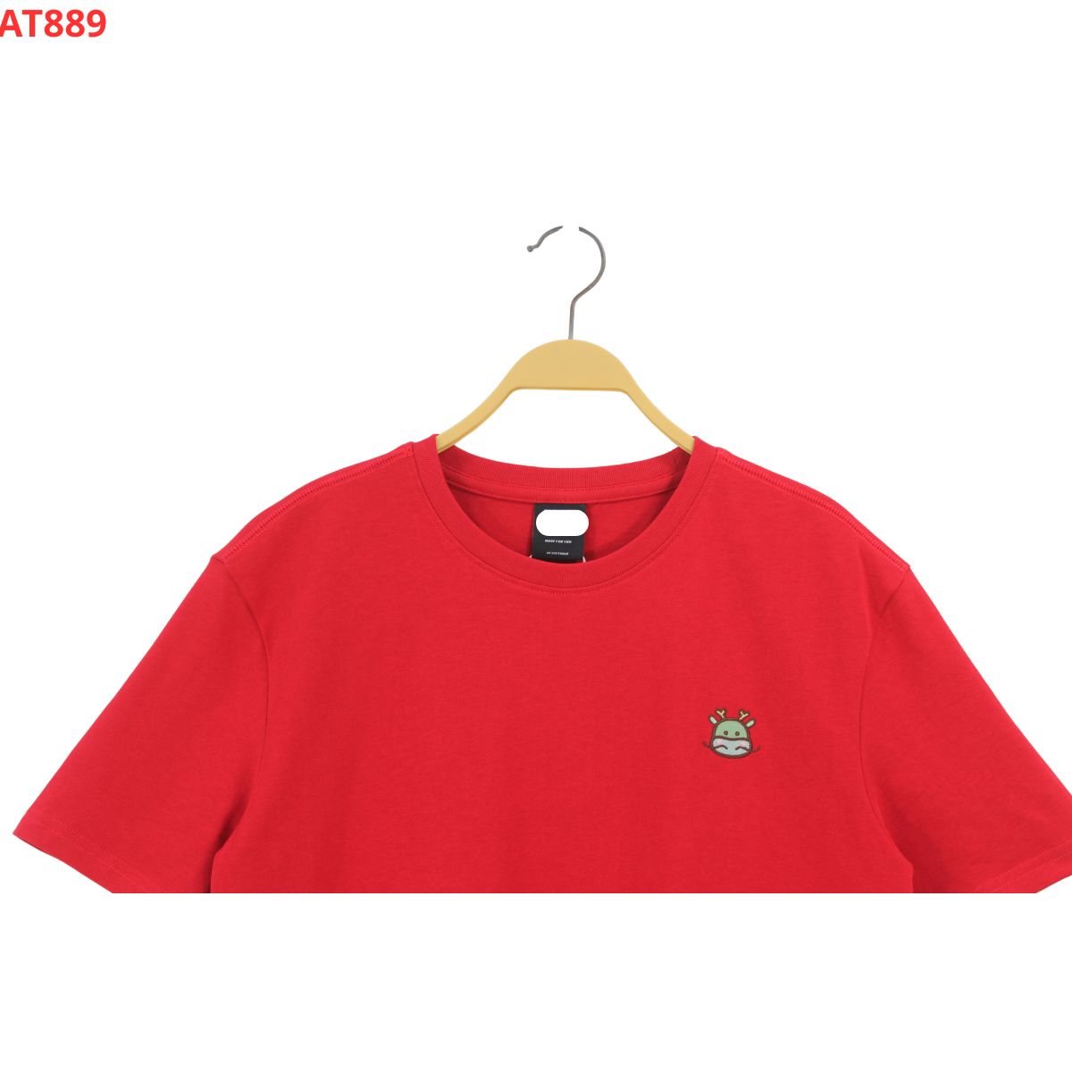 AT889 - Áo thun nam Red_thumbnail_4
