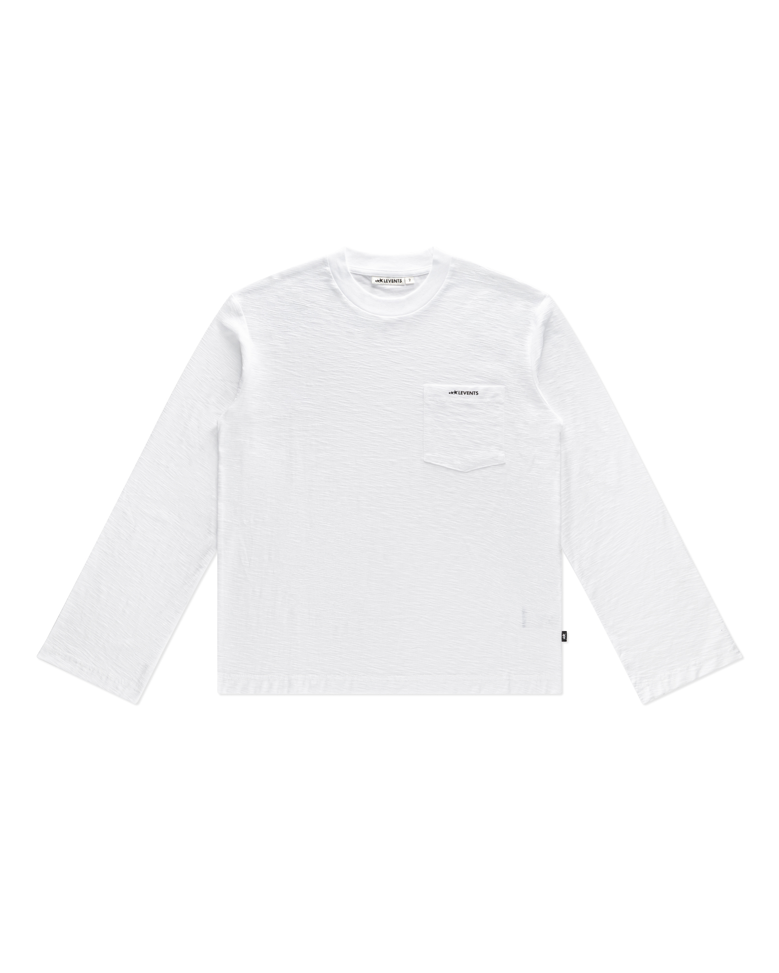 Levents® Basic Slub Long Sleeve Relaxed Tee