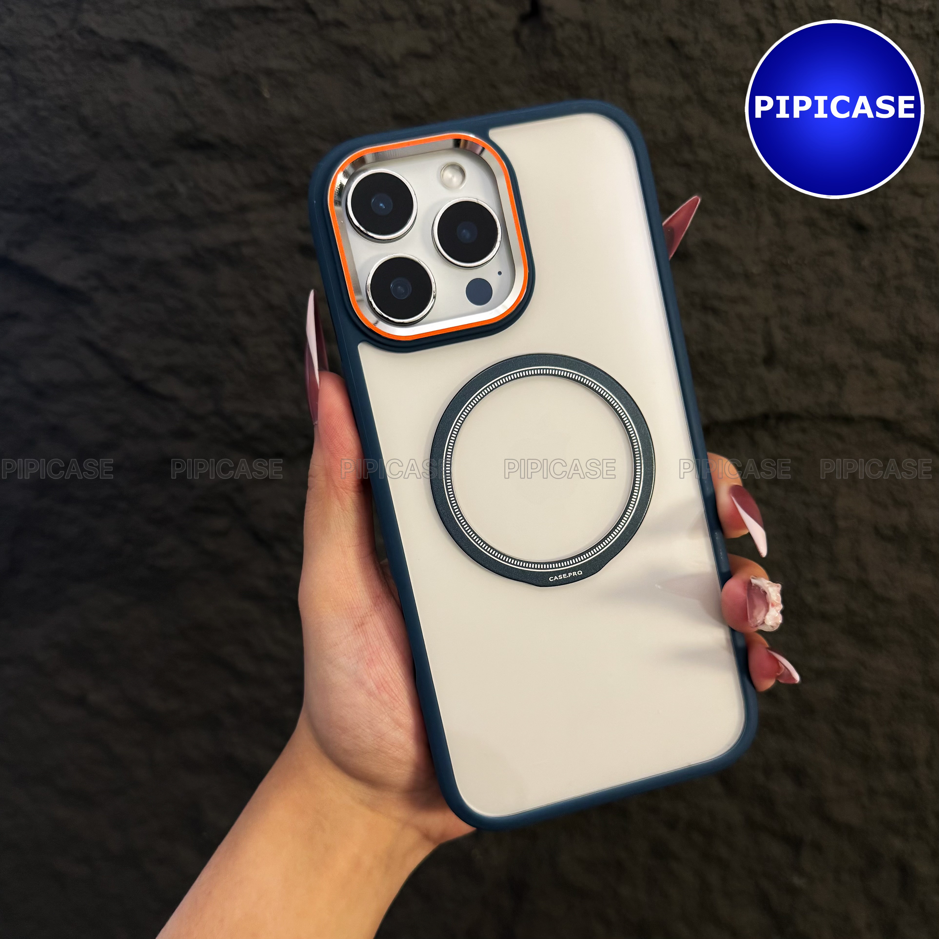 Ốp Lưng iPhone 16 Pro Max - Wigu - Xanh Dương_thumbnail_16