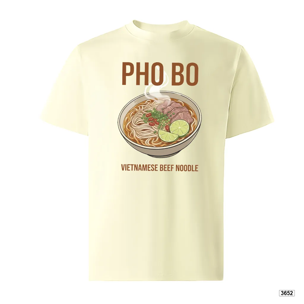 Áo thun nam oversize dày dặn đứng form Pho Bo TeePrint 3652_thumbnail_9