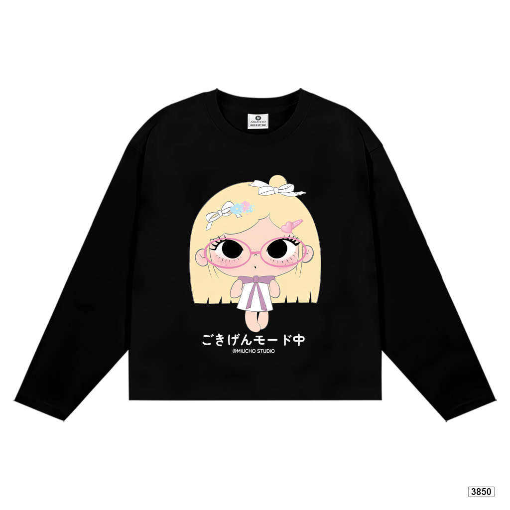 Áo thun tay dài form boxy Anime girl phong cách ulzzang dễ thương cá tính Miucho 3850_thumbnail_8