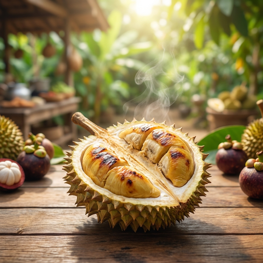 Cách Làm Sầu Riêng Nướng Nồi Chiên Không Dầu Tại Nhà