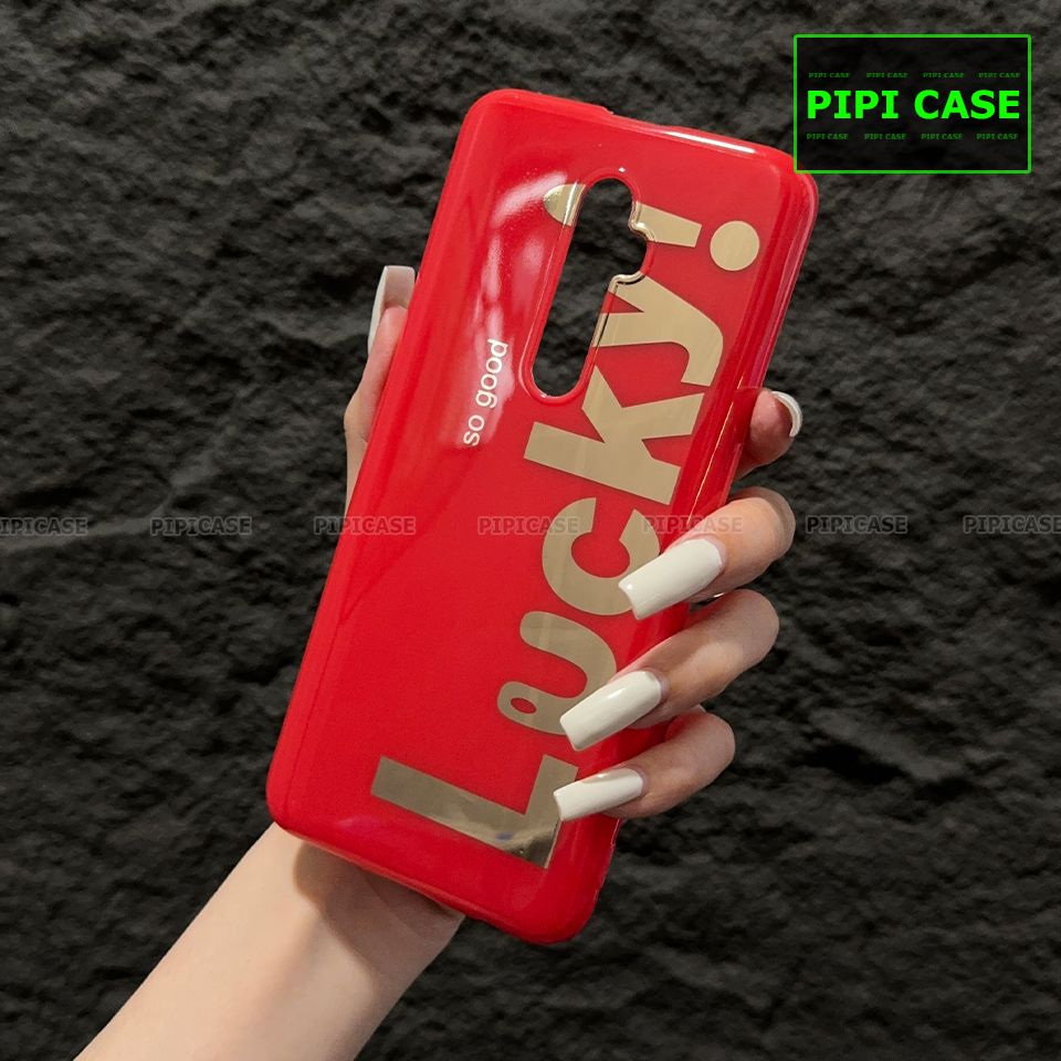 Ốp Lưng Oppo Reno 2F - Lucky - Đỏ