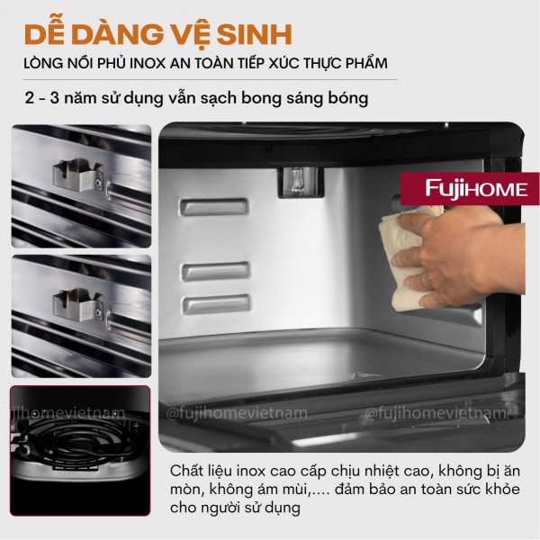 Nồi chiên không dầu Fujihome AA12DB 12Lít -  Dung tích 12L_thumbnail_1