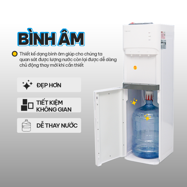 Cây nước nóng lạnh bình âm cao cấp WD606ES_thumbnail_3