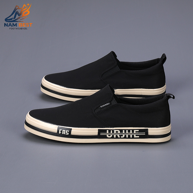 Giày Vải Canvas Slip On Phong Cách - Giày Lười Vải Đế Bằng Hot Trend_thumbnail_11