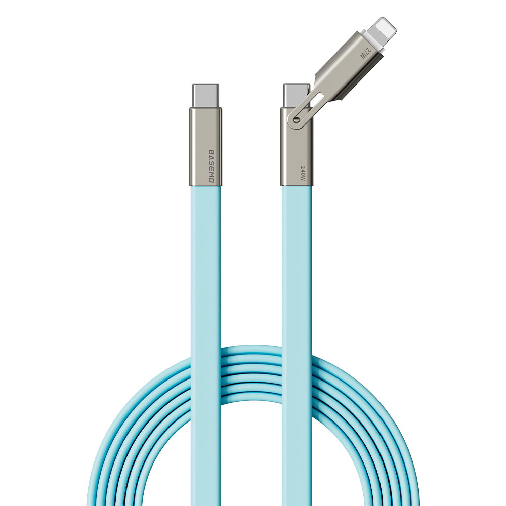 Cáp sạc nhanh DC25 240W thiết kế 2 in 1 dạng dẹt_thumbnail_8