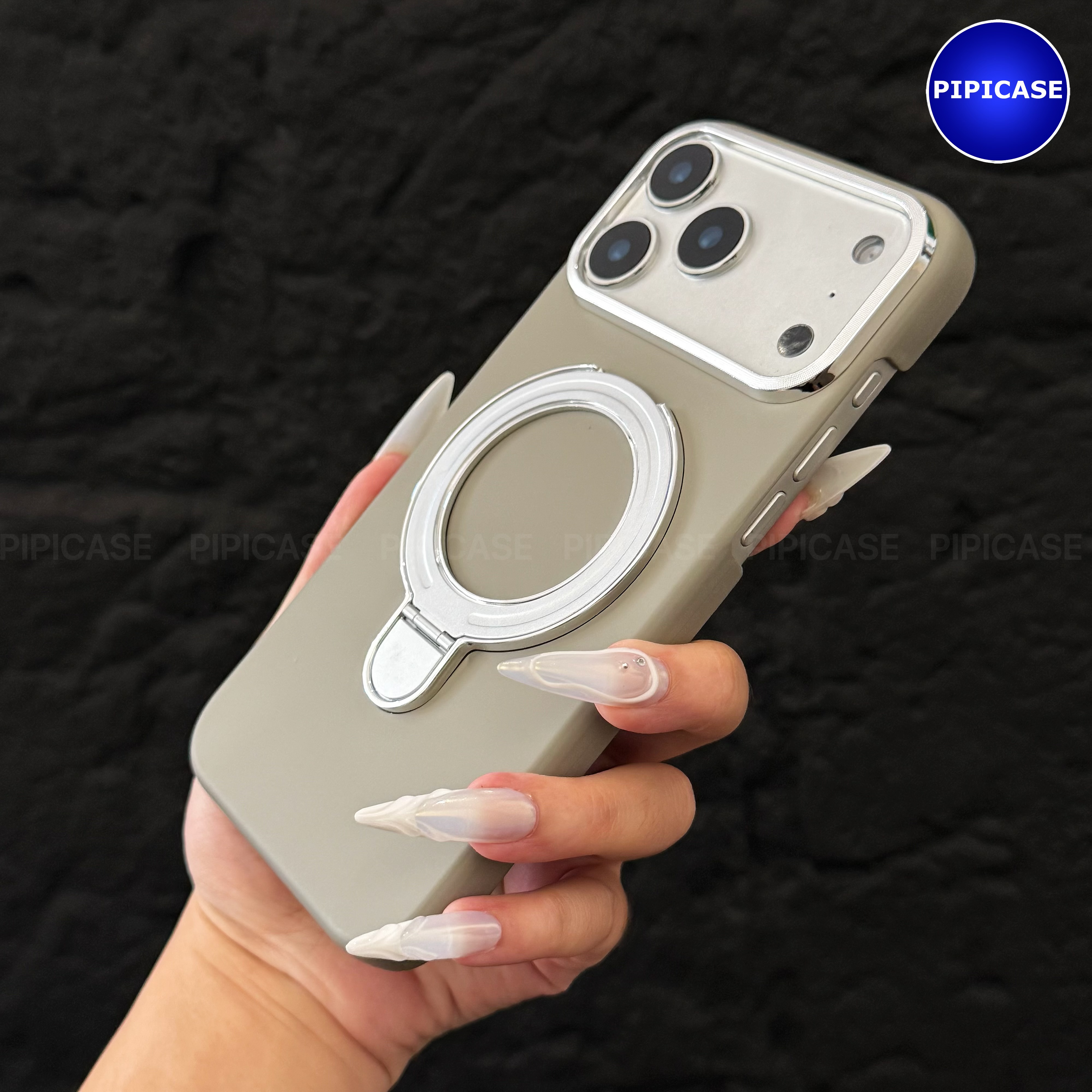Ốp Lưng iPhone 17 Pro Max - Titan Force - Xám_thumbnail_12