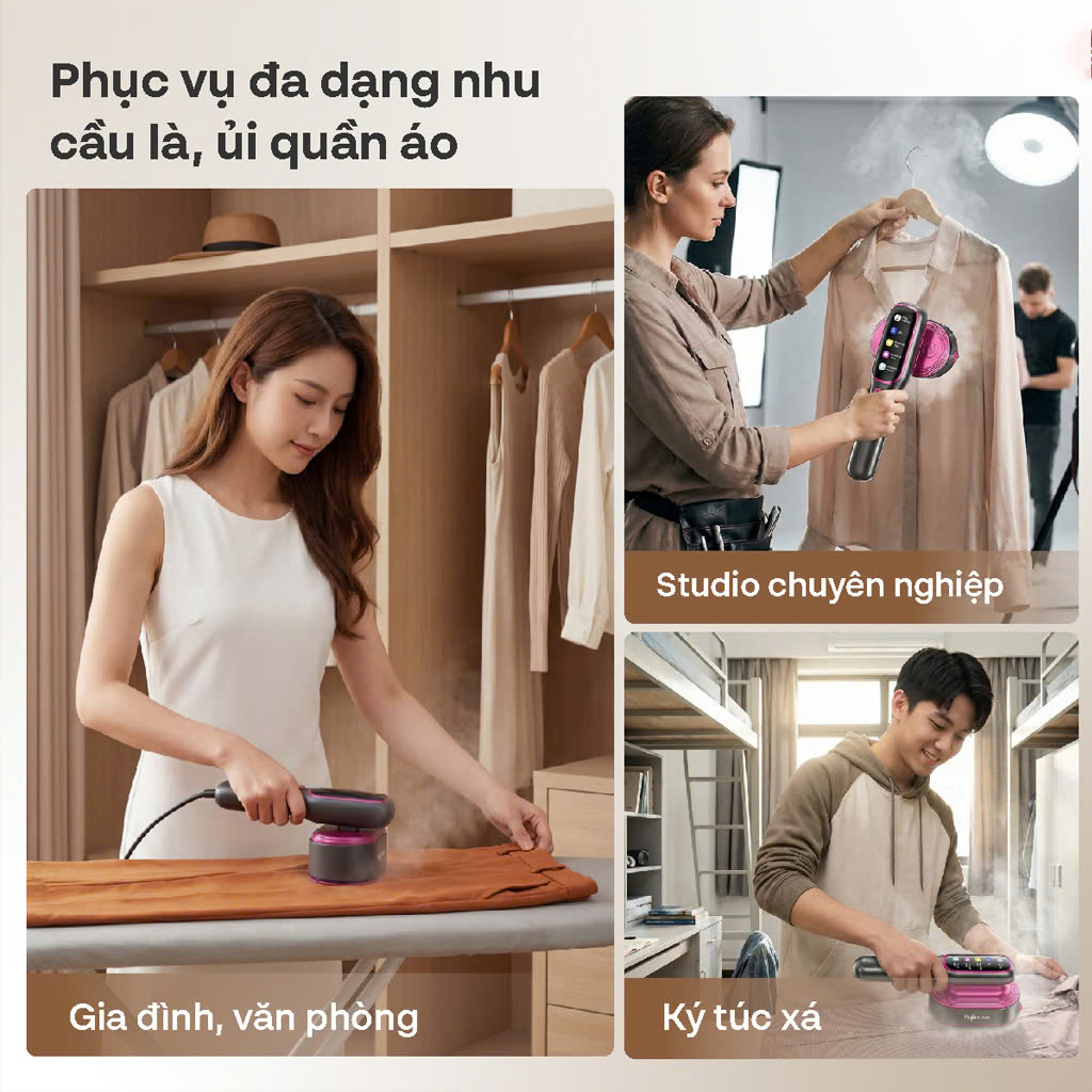 Bàn Ủi Hơi Nước Cầm Tay Fujihome SI718AB_thumbnail_5