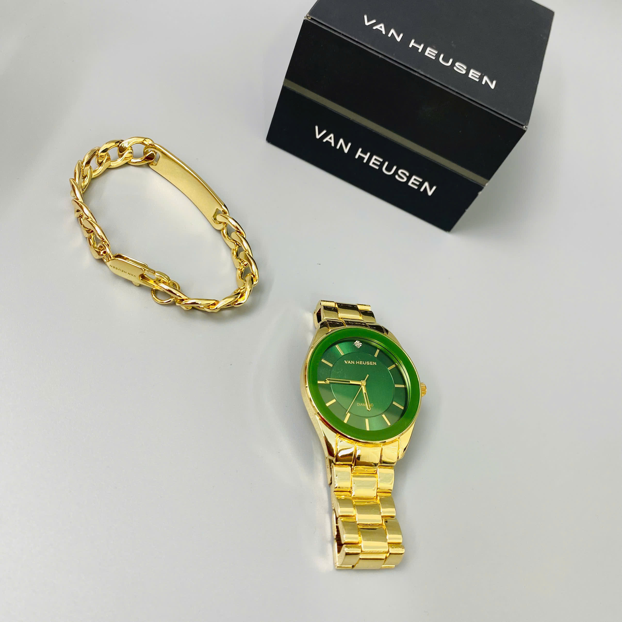 Đồng Hồ Nam Van Heusen Mặt Xanh Cao Cấp_thumbnail_3