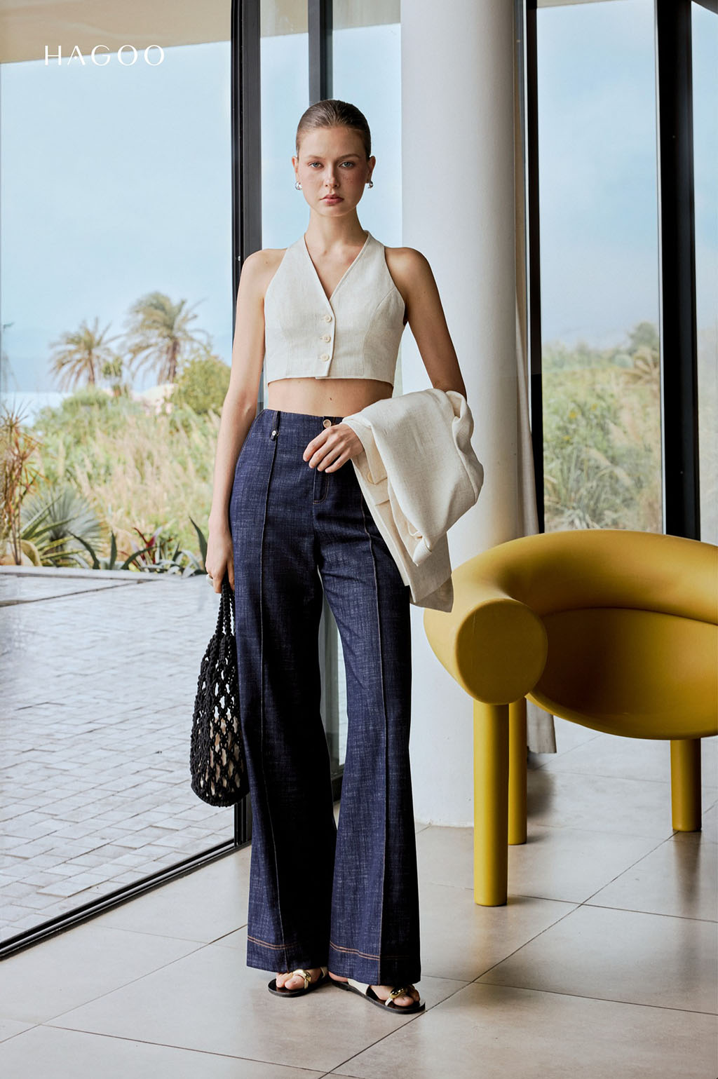 Áo yếm croptop HAGOO