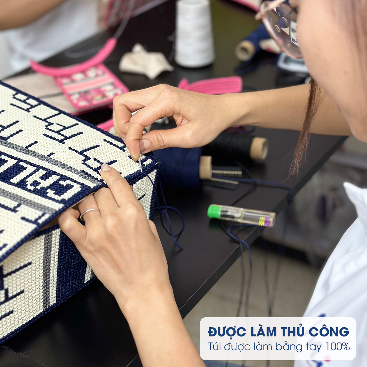 Túi Tote Handmade họa tiết Trơn_thumbnail_44