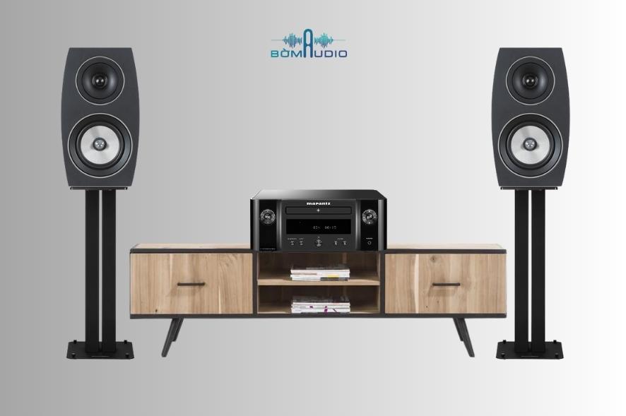 COMBO AMPLY CD MARANTZ M-CR412 + LOA JAMO C93 II – B5