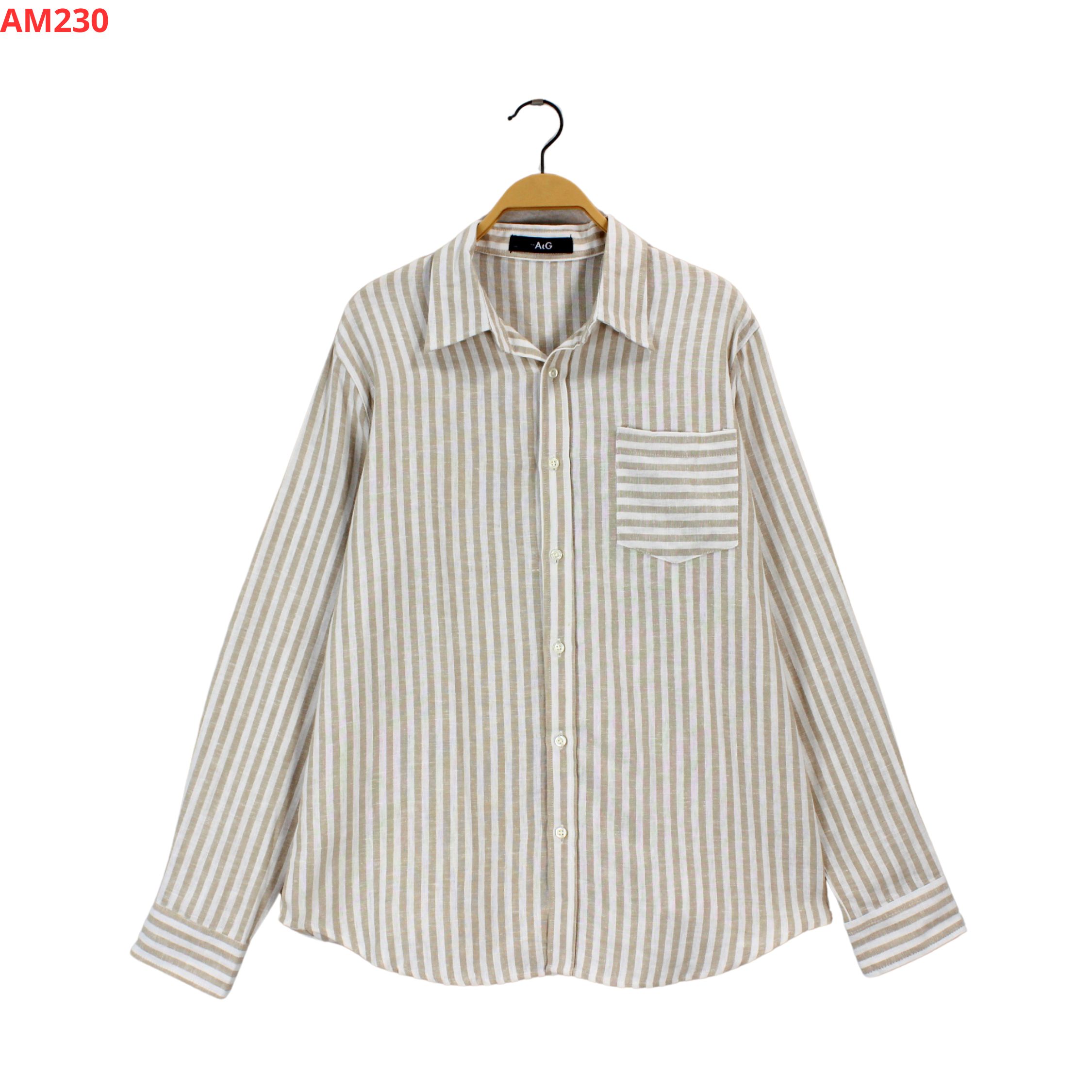 AM230 - Áo sơ mi linen kẻ_thumbnail_4