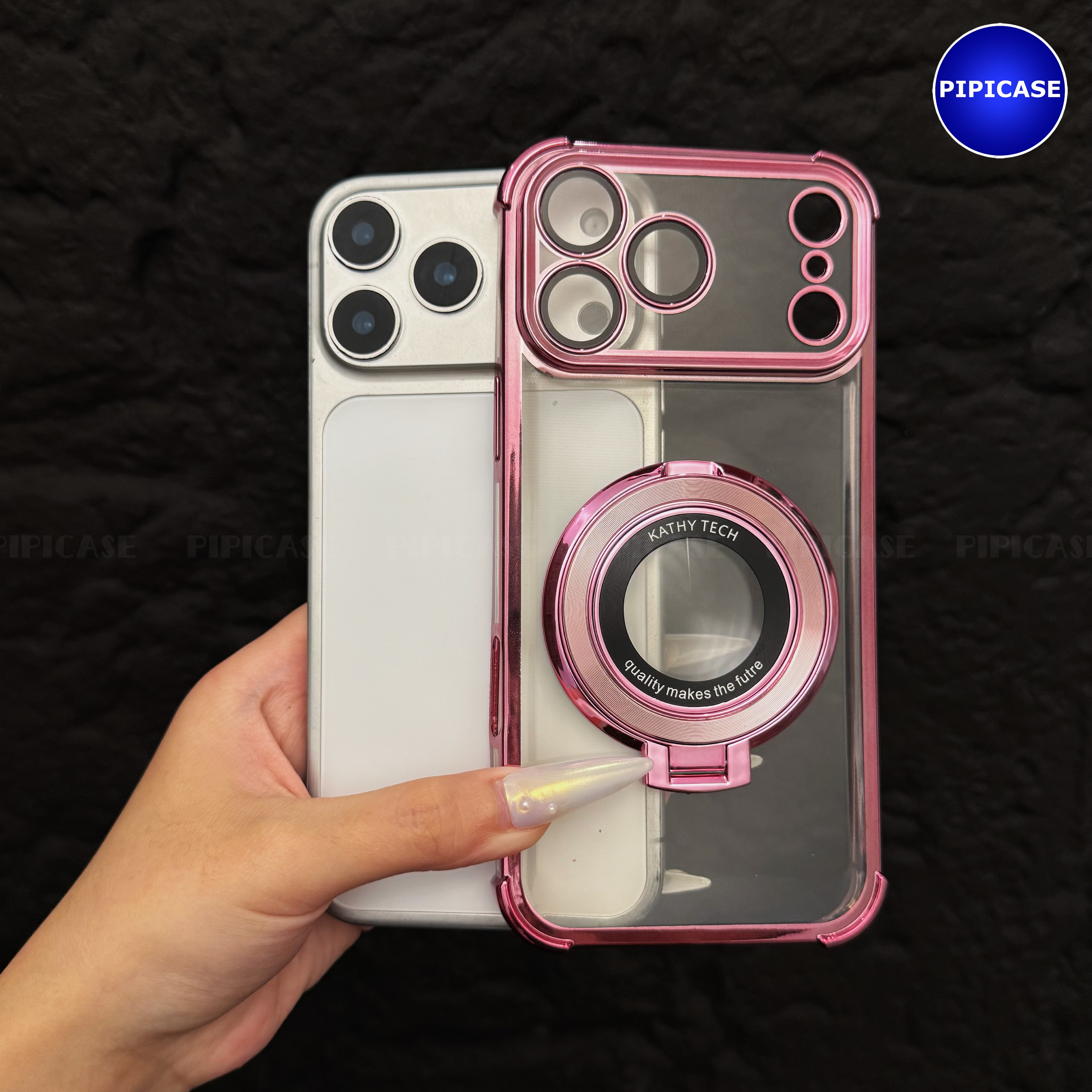 Ốp Lưng iPhone 17 Pro - Ven - Hồng_thumbnail_9