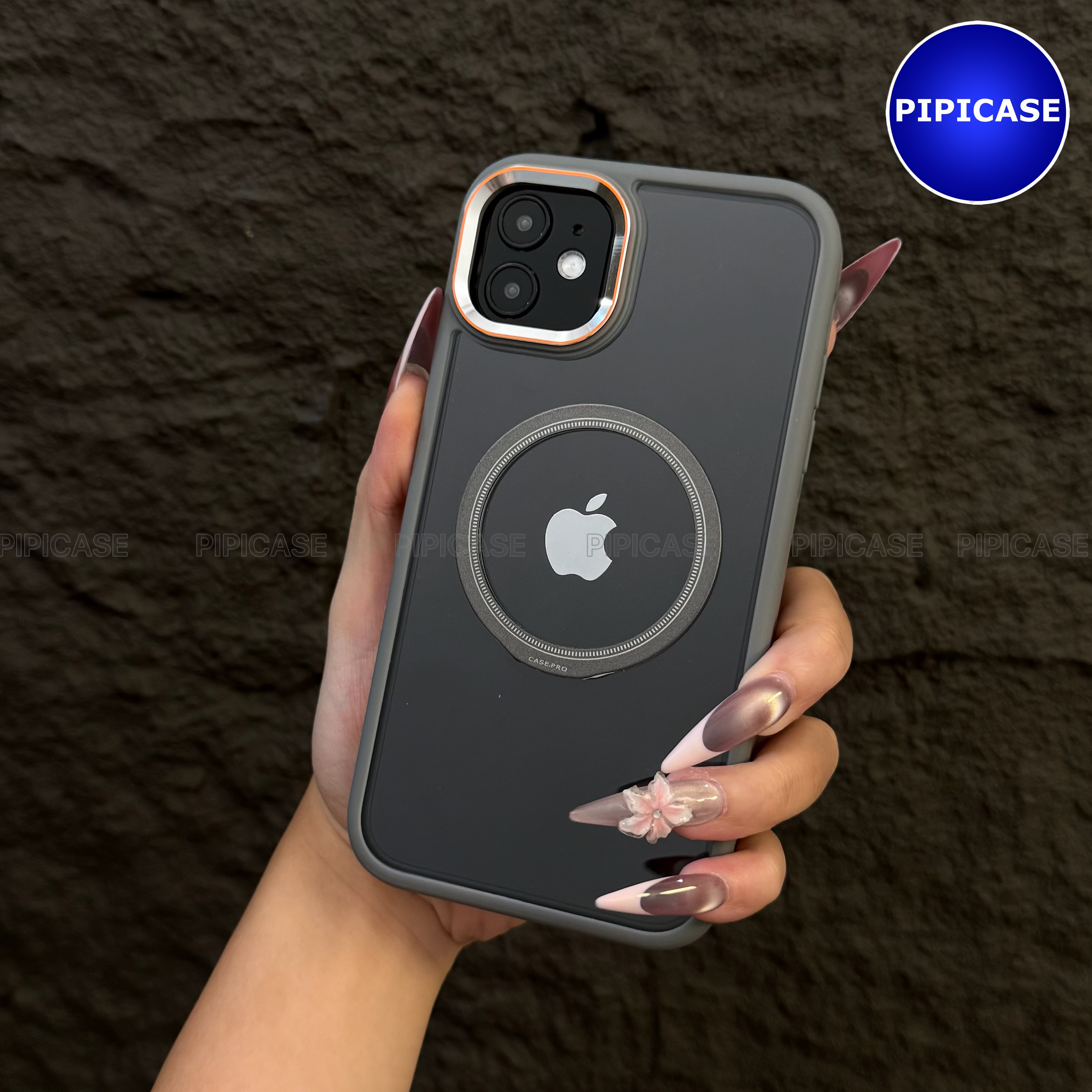 Ốp Lưng iPhone 12 - Wigu - Xám_thumbnail_15
