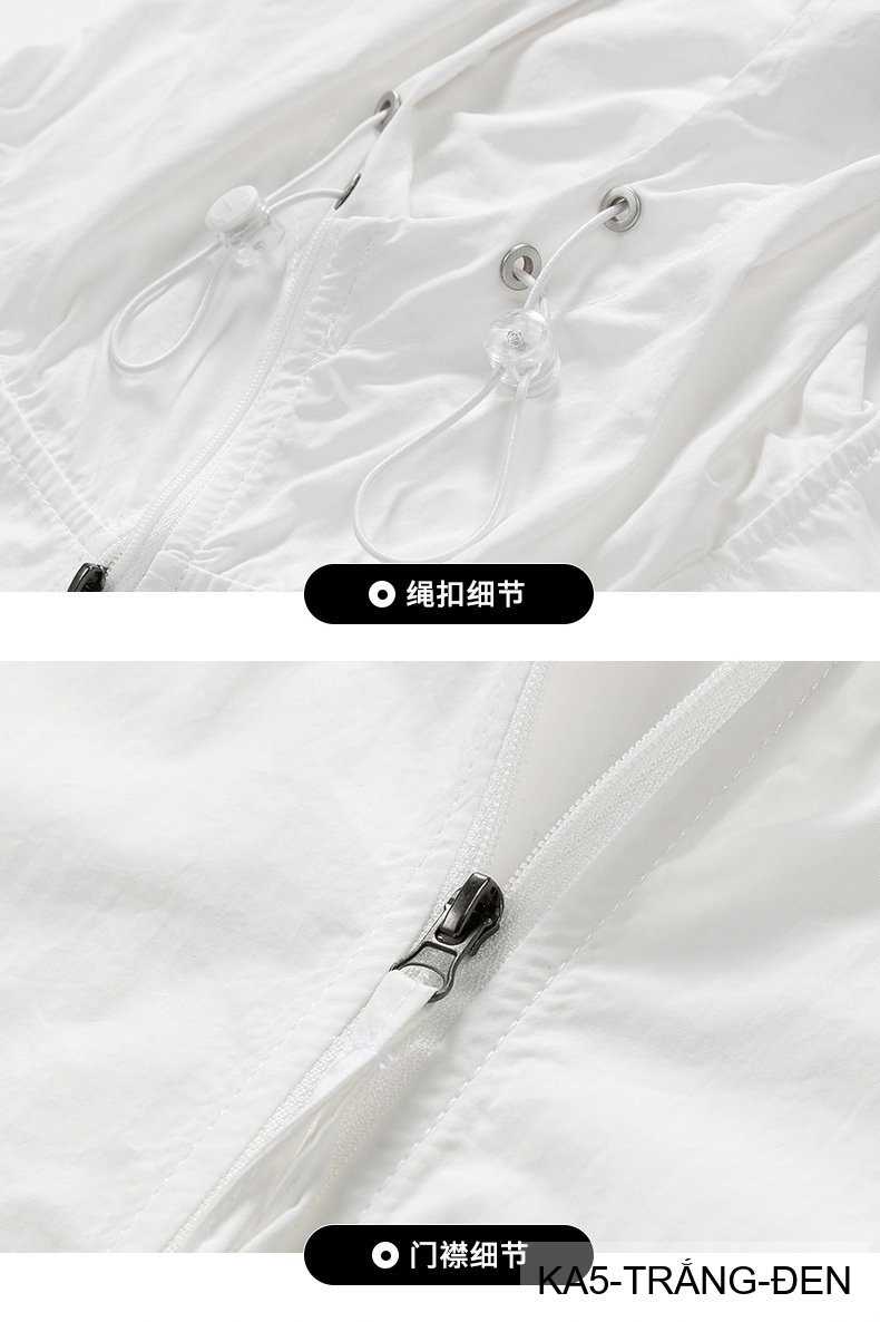 KA5 - Áo Khoác Chống Nắng Mùa Hè 2025 Phong Cách Nhật Bản, Thoáng Khí, Có Mũ, Size Lớn_thumbnail_16