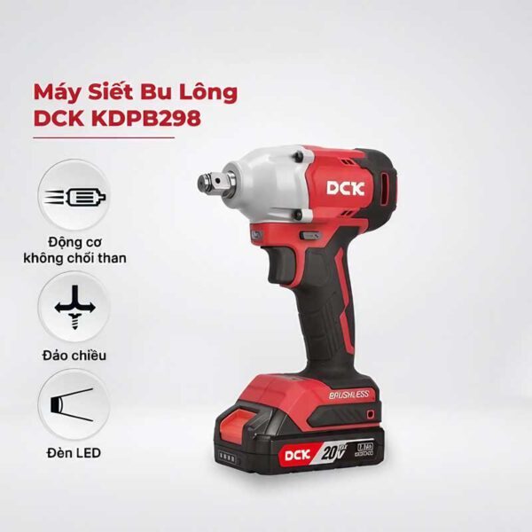 Máy siết bu lông dùng pin Li-ion 20V KDPB298 (TYPE FK)- DCK_thumbnail_1