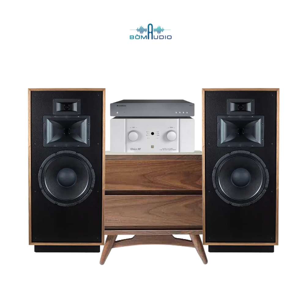 Combo Amply UNISON RESEARCH UNICO 90 + Network player CAMBRIDGE AXN 10 + Loa KLIPSCH FORTE IV - B84_thumbnail_1