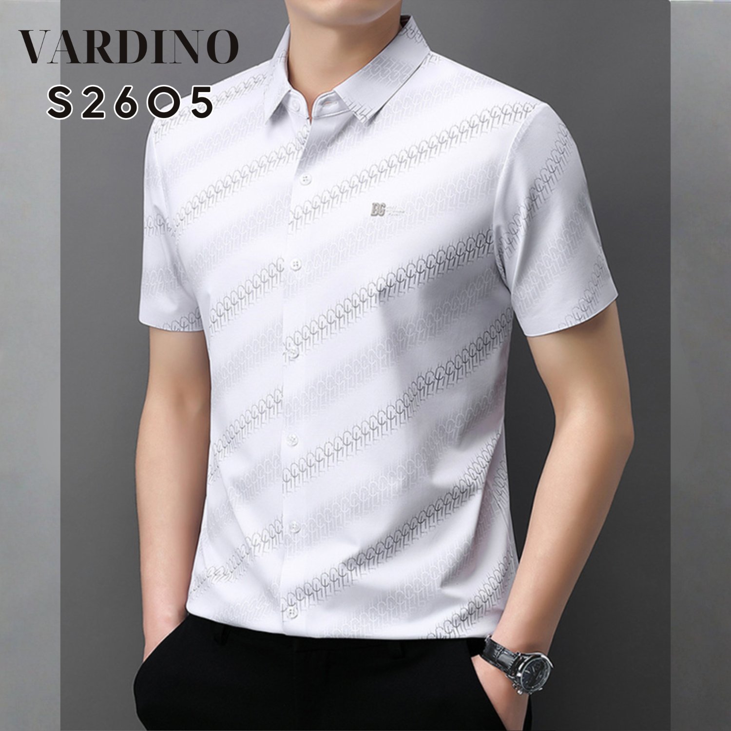 Sơ mi hoạ tiết Vardino S2605_thumbnail_2