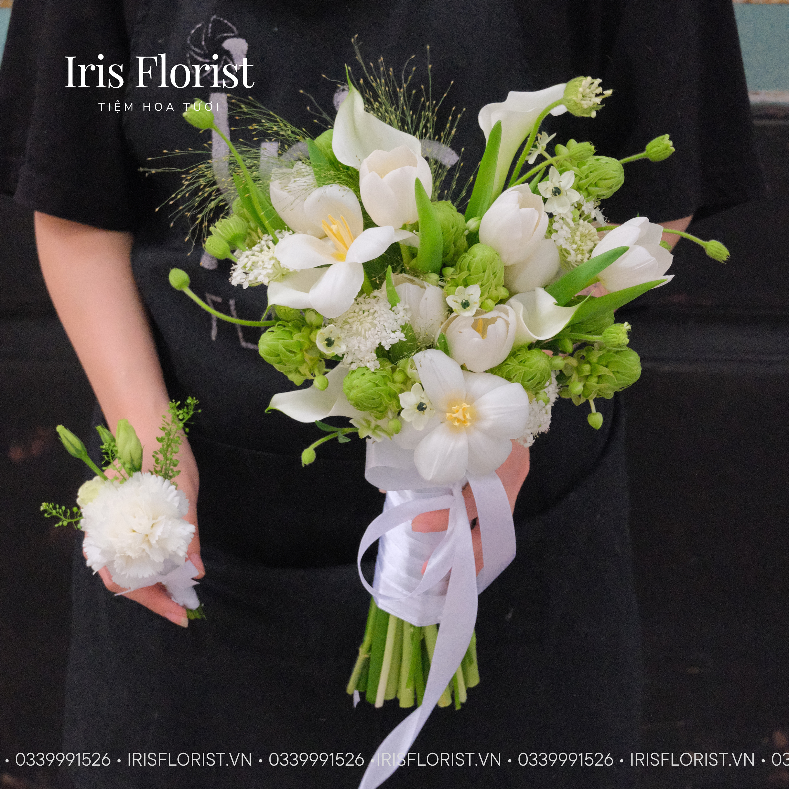 Tulip mix calla, thiên nga, thùy châu