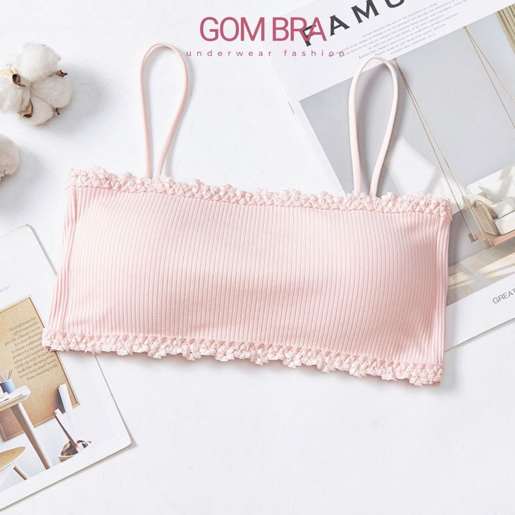 Áo kiểu 2 dây gân tăm cài sau SA-636