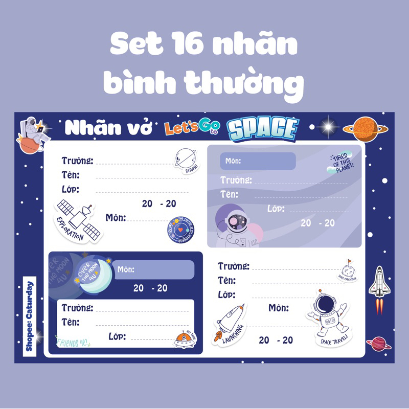 (In tên theo yêu cầu) SET 24 NHÃN VỞ Gấu dâu Lotso, Capybara, Kuromi, Totoro, Doraemon, nhiều mẫu siêu cute khác_thumbnail_14