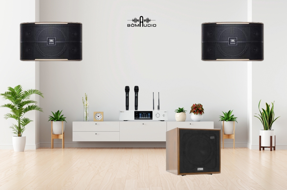 Combo Amply DBACOUSTIC LX-H5 + Loa JBL PASION 10 + Sub DBACOUSTIC SW 12B - B96